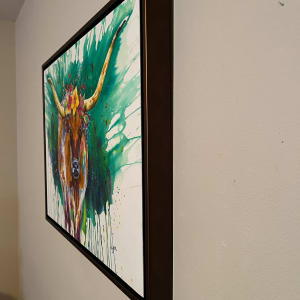 Milk Maid of Honor by Lynn Shield  Image: Side view, framed