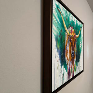 Milk Maid of Honor by Lynn Shield  Image: Side view, framed