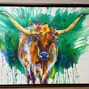 Milk Maid of Honor by Lynn Shield  Image: Front view, framed