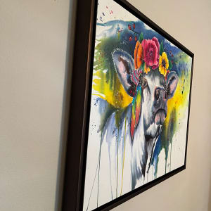 Blossom by Lynn Shield  Image: Side view, framed