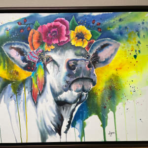 Blossom by Lynn Shield  Image: Front view, framed