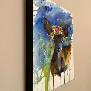 Fawn Love by Lynn Shield  Image: Fawn Love, side view