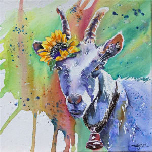 Sunny Goat by Lynn Shield