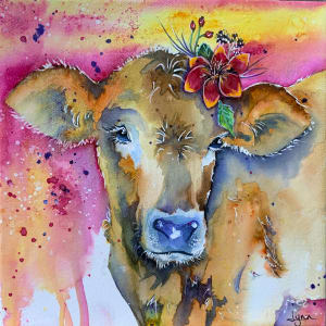 Lily Cow by Lynn Shield