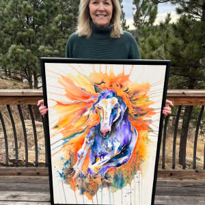 Sun Rider by Lynn Shield  Image: Sun Rider with artist