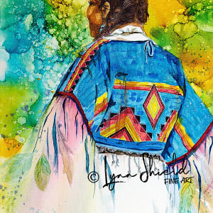 Native Spirit (set of 3) by Lynn Shield  Image: "Native Spirit"; The Strong.  Original sold, PRINTS AVAILABLE (individual or set of three) 