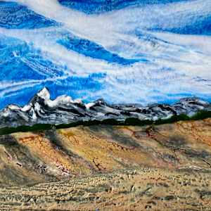 Teton Trails by Laura Drew Art