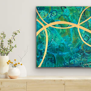 We Are All Connected by Erika Person  Image: Staging by @artroomsapp