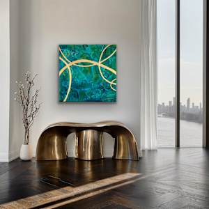 We Are All Connected by Erika Person  Image: Staging by @artroomsapp