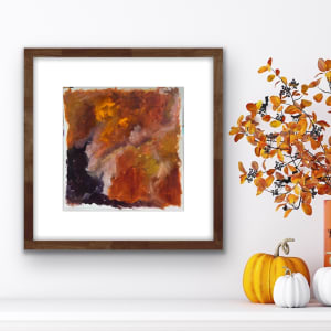 Keep the Home Fires Burning by Erika Person  Image: Perfect Fall decor! Staging by ArtRooms App