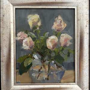 White Roses by Olga Hegner, Image 1.