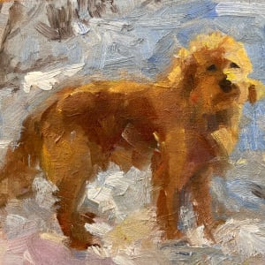 Winter Dog by Olga Hegner