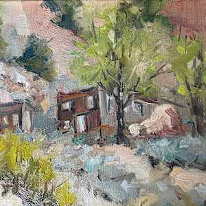 Ruins and Rocks by Olga Hegner, Image 1.