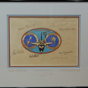 Challenger Mission Patch Sketch by Robert T. McCall