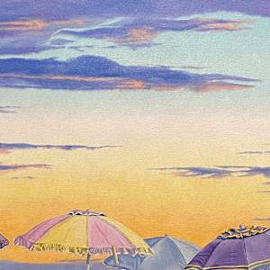 Evening Glow, August 7th. by Jacqueline DuBarry