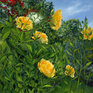 Behind the Roses by Hillary Serota Needle