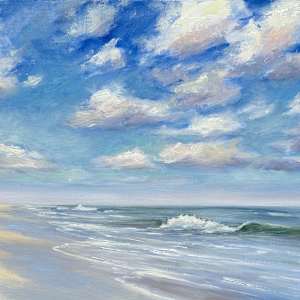 Hamptons Beach Day by Christine DAddario