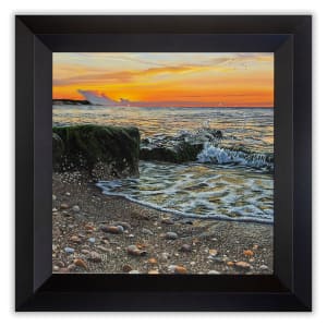Cedar Beach Sunset at Low Tide by Adam D. Smith 