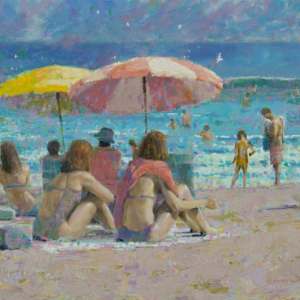 Two Umbrellas by Rod Hayslip