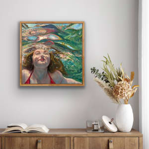 Tahoe Reflected by Jennifer Hannaford 
