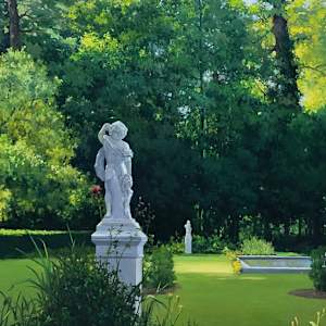 Morning in the Garden by David Peikon