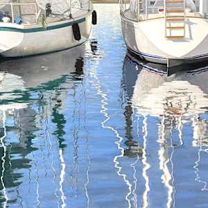 Afternoon at the Marina by David Peikon