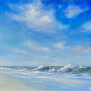 Hamptons Beach Day by Christine DAddario