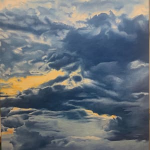 “July 5th” ( blue sky) by Jacqueline DuBarry 
