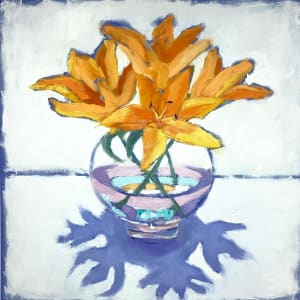 Orange Lillies by Robin Koffler