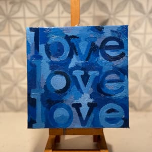 Royal Blue Love by Kirsten Swanson Bowen 
