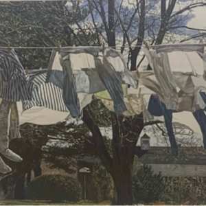 Clothes Line by Wilfred Loring