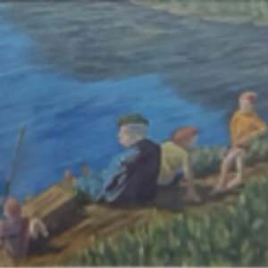 Down on a Bank by David Cross