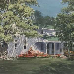 Flower Picking by Wilbur Elsea