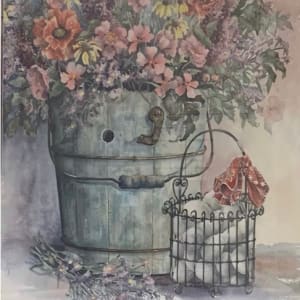 Flower Basket by Kathleen Ledeker