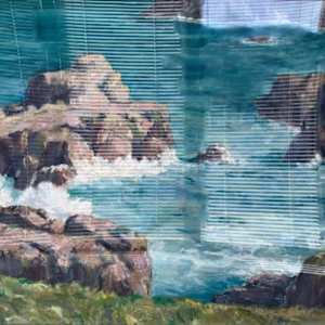 Sunlit Cove by Charles Rogers