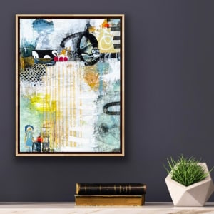 Coming Home by Jackie Schomburg  Image: Actual frame is black, NOT AS PICTURED.