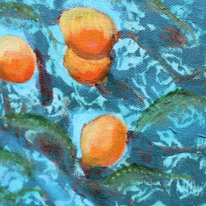 persimmons by kimberly stemler  Image: persimmons detail