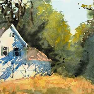 Barn Shadows by Rick Osann Art