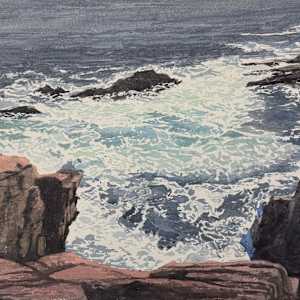 Churning Surf by Rick Osann Art, Image 1.