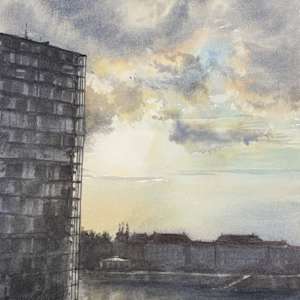 Copenhagen Sunrise, Old & New by Rick Osann Art
