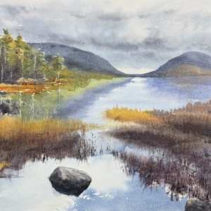 Eagle Lake Haze by Rick Osann Art