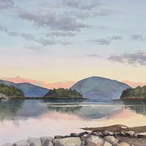 Evening Stillness by Rick Osann Art, Image 1.