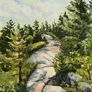 Summit Trail by Rick Osann Art