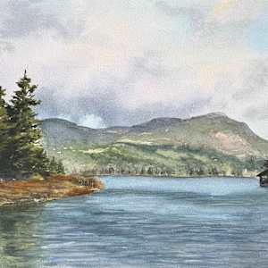 Sun on the Hills by Rick Osann Art, Image 1.
