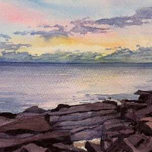 Acadia Sunrise by Rick Osann Art