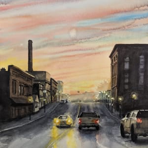 Main St. Sunset by Rick Osann Art