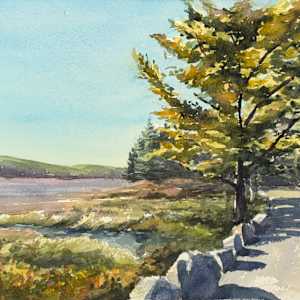 Shadows Across the Carriage Road by Rick Osann Art