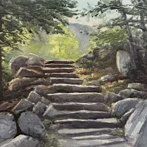 Trail Steps by Rick Osann Art, Image 1.