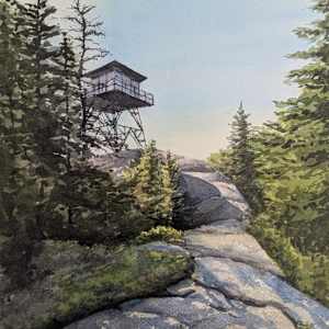 Up to the Tower by Rick Osann Art