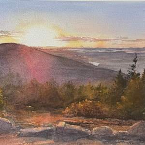 Warm Sunset by Rick Osann Art, Image 1.